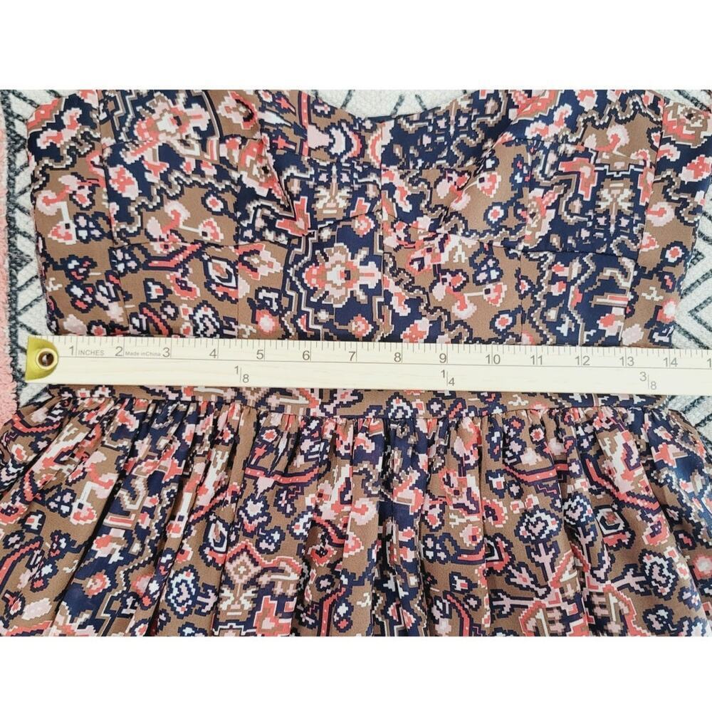 Fossil Multicolored Aztec Print Spaghetti Strap M… - image 12